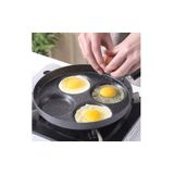 Frigideira Antiaderente De 4 Furos Para Ovos, Panquecas, Hambúrgueres