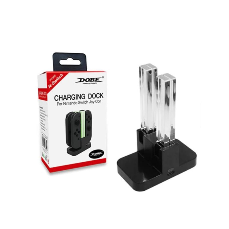 Base De Carregamento Quádruplo Para Joy-con Para Nintendo Switch