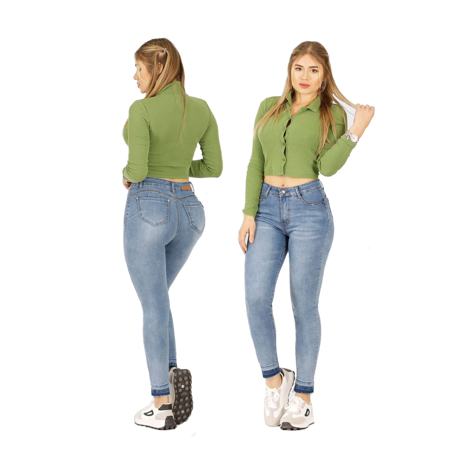 Jeans Tutt Lifter Full Push Up, Corte Colombiano, Ajuste Perfeito