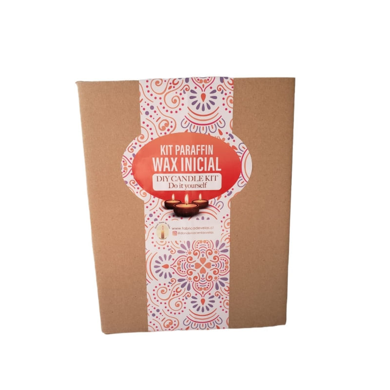 Kit De Fabricação De Velas De Cera De Parafina De 1 Kg Com Acessórios E Manual