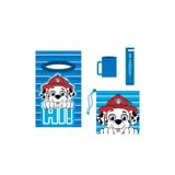Kit De 4 Peças Para Toalheiros Infantis, Escova E Bolsa Disney Original