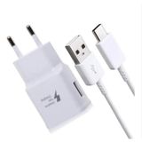 Adaptador De Carregamento Rápido E Carregador Com Cabo Usb Tipo C