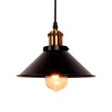 Luminária Pendente Vintage Bell Type Metal 22 Cm De Diâmetro