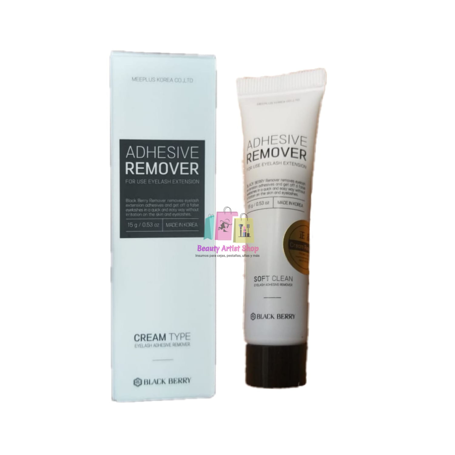 Removedor De Creme Para Extensões De Cílios 15ml Professional