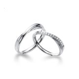 Anel Em Prata 925 Fine Engagement Couple Love Marriage