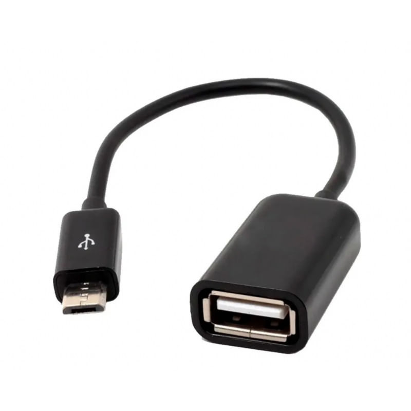 Cabo Adaptador Micro Usb Otg Para Teclado Pendrive Mouse