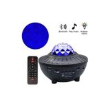 Projetor Galaxy Stars Led Bluetooth Sound Preto