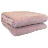 Cobertor Frazed Flannel Soft Coral King Size Rosa
