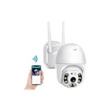 Câmera De Segurança Hisee Smart Ip Wifi Outdoor Ip66 Com Alarme