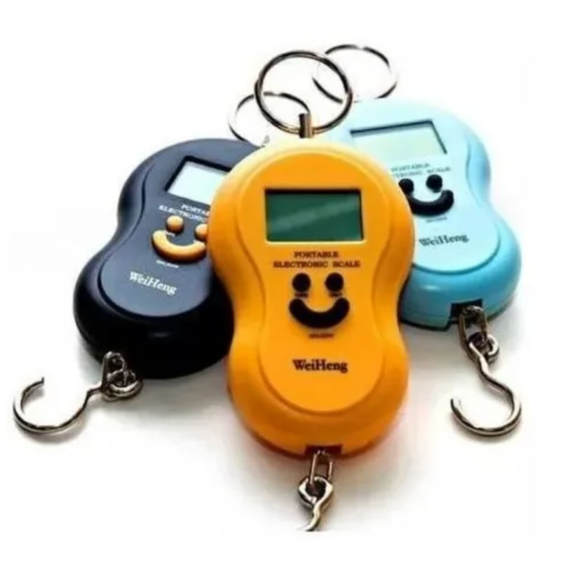 Mala De Viagem Com Balança Digital Portátil De Até 50 Kg