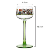 100-200ml Estilo Nórdico Instagram Taça Animal Fofo Alpaca