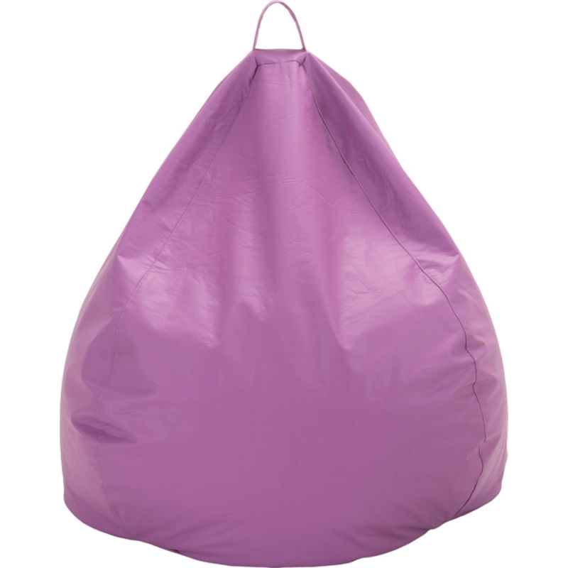 Pufe Pera Lilac Eco Leather 100x80x80 Cm (design Máximo)