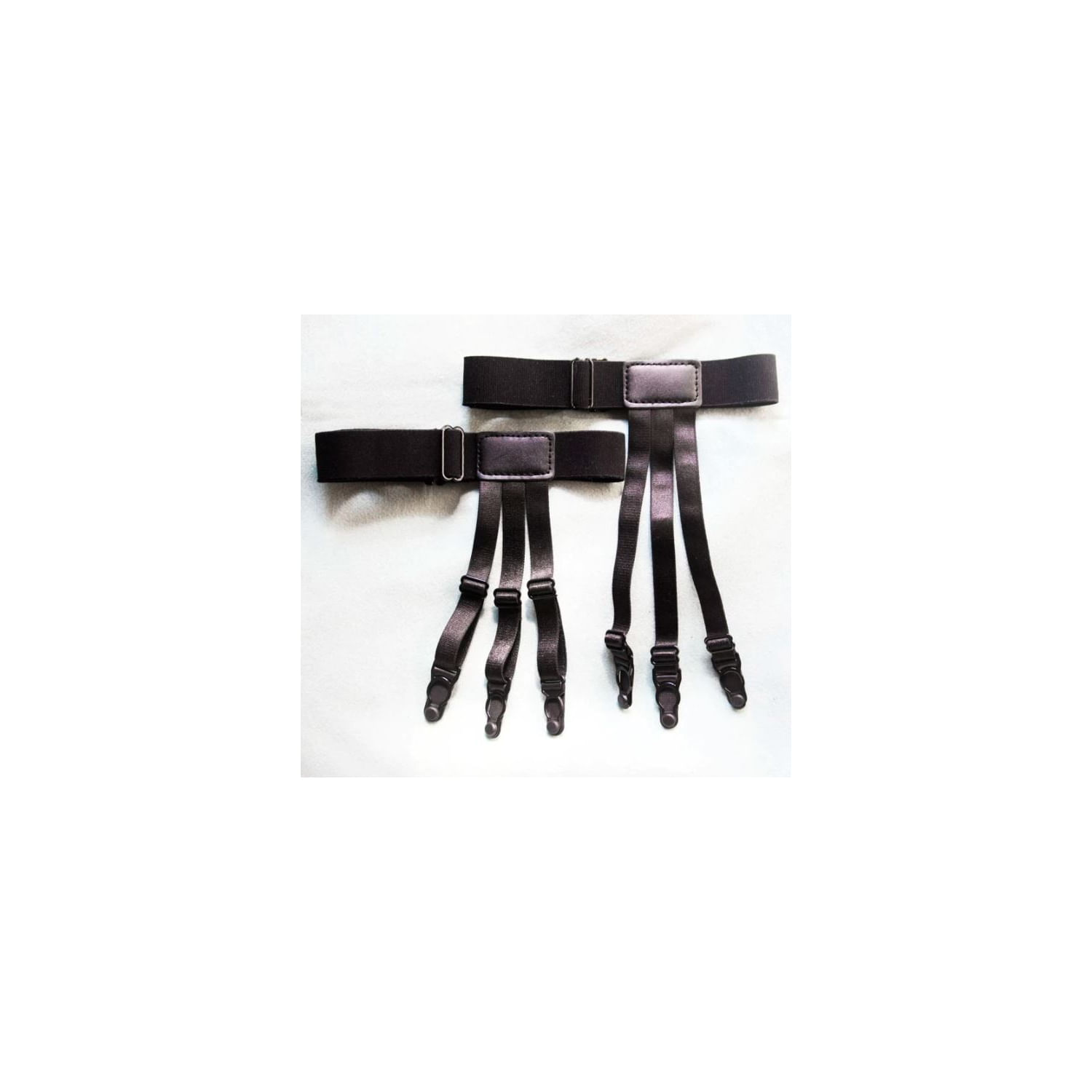 Suspensórios De Camisa, Sutiã, Encaixes De Borracha Unissex