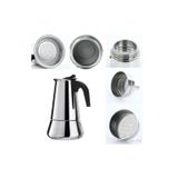 Cafeteira Expresso, 4 Xícaras, Manual, Alumínio Italiano