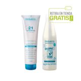 Shampoo Kit + Cream Salerm 21 250ml Para Cabelos Secos E Danificados