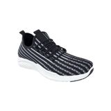 Calçados Esportivos Para Homens Black Grey Stripes 3204
