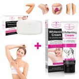 Pacote De Creme Clareador E Sabonete Clareador Para Áreas Íntimas