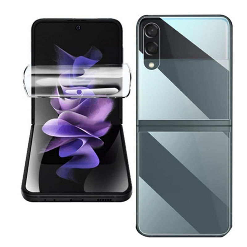 Protetor De Tela Mica Hydrogel Galaxy Z Flip 4 Sheet
