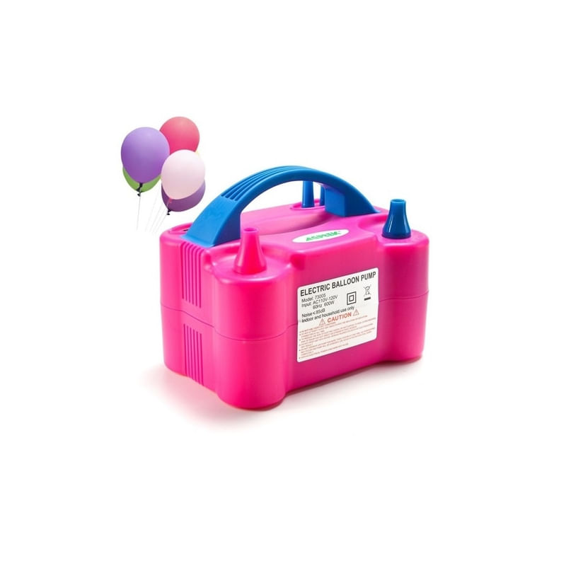 Inflador De Balão Elétrico Automático Com 2 Injetores 600w