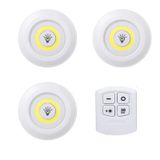 Lâmpadas Led Sem Fio Para Interior Com Controle Remoto (conjunto De