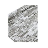 Rolo De Papel De Parede Autoadesivo De 10 M X 60 Cm De Pedra Cinza