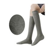 3 Pares De Meias Escolares Para Meninas: Algodão, Comprimento Escolar