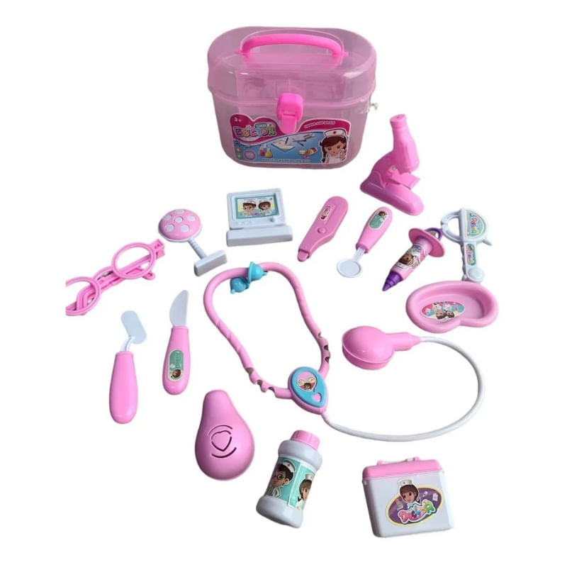 Conjunto De Instrumentos Médicos Toy Briefing Doctor Para Meninas