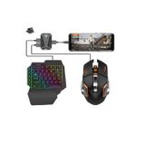 Pacote Combinado De Teclado 4 Em 1 Para Celular Android Gaming Mix Pro