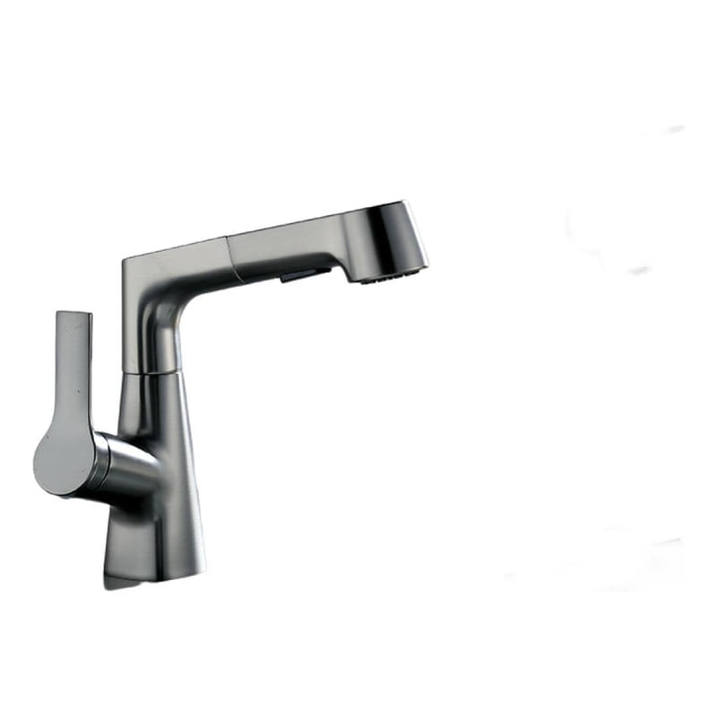 Faucet Pull Multifuncional De Cobre Para Água Fria E Quente