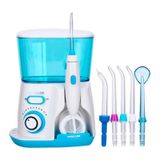 Tanque Water Flosser Water Pulse V300 De 10 Níveis E 5 Pontas De 800 Ml