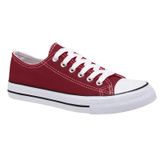 Chinelo Urban Canvas Casual Unissex Burdeo 7076