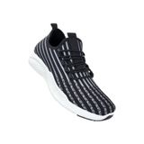 Calçados Esportivos Para Homens Black Grey Stripes 3204