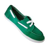 Mocassim, Lona, Unissex, Casual, Verde 7071, Liquidação