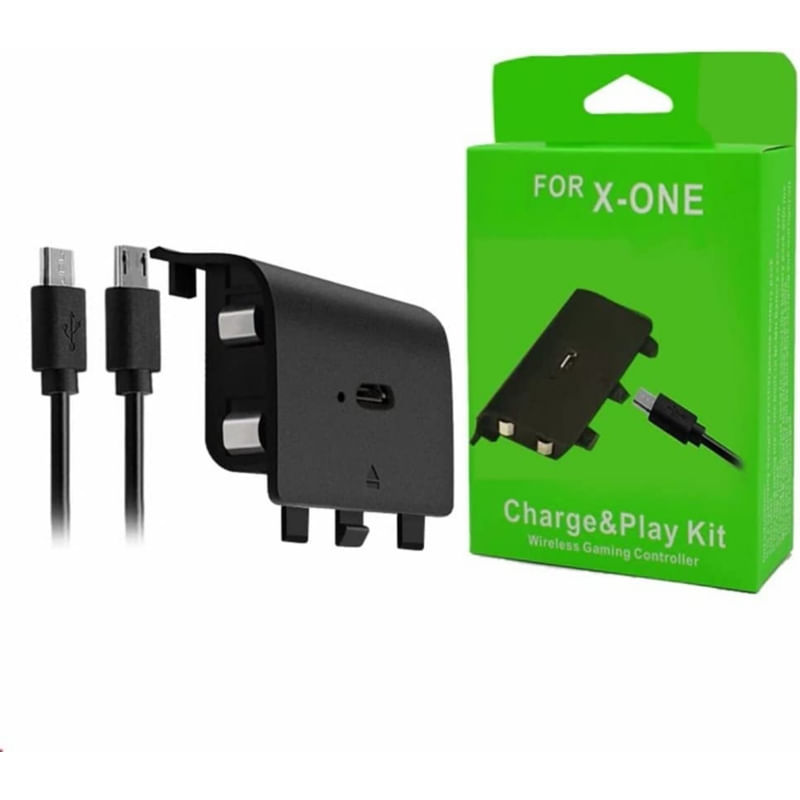 Carregador De Bateria Para Controlador Xbox One 8800mah