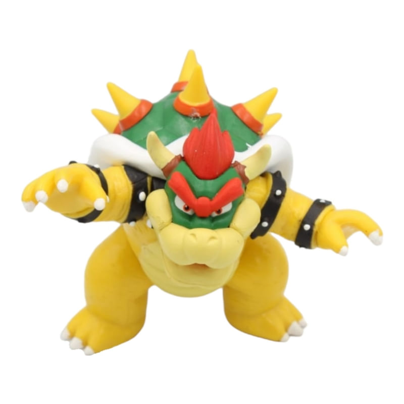 Boneco De Ação Mario Bros Bowser 11cm