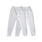 Pacote Infantil De Algodão Comprido De Inverno X 2 - Branco