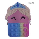 Bolsa Tipo Carteira Antistress Toy Pop It Para Crianças 14x8,5 Cm