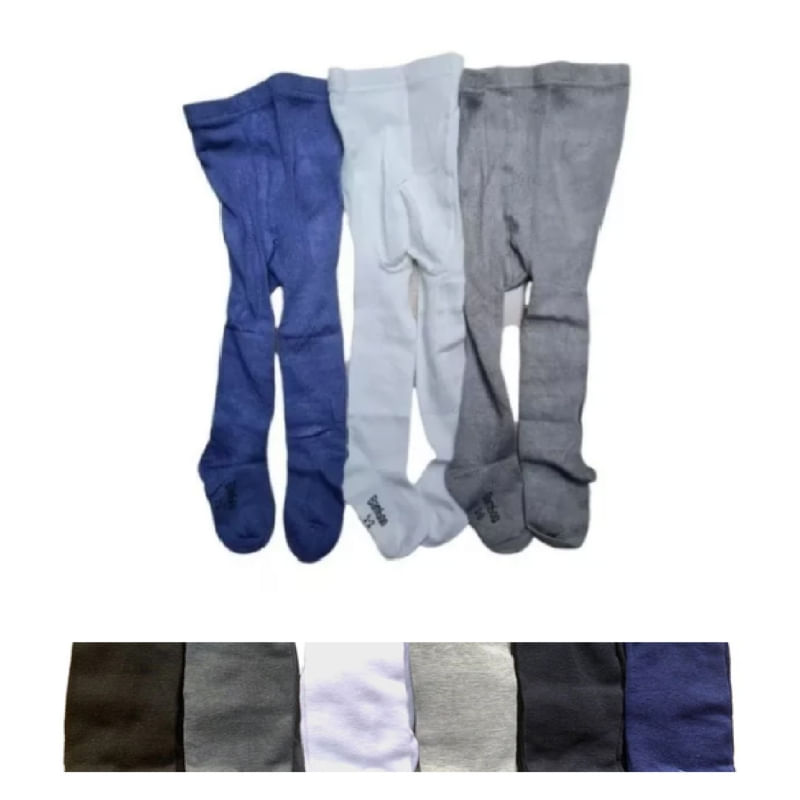 Pacote De Calcinhas De Algodão Para Crianças, Cores Variadas