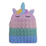 Mochila De Brinquedos Anti-stress Pop It Bag Infant 070 22x18cm