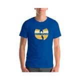 Camiseta Wutang Gold Wutang Hip Hop Rap Para Homens E Crianças
