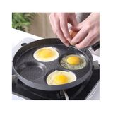 Panela Antiaderente De 4 Furos Para Ovos, Panquecas, Hambúrgueres