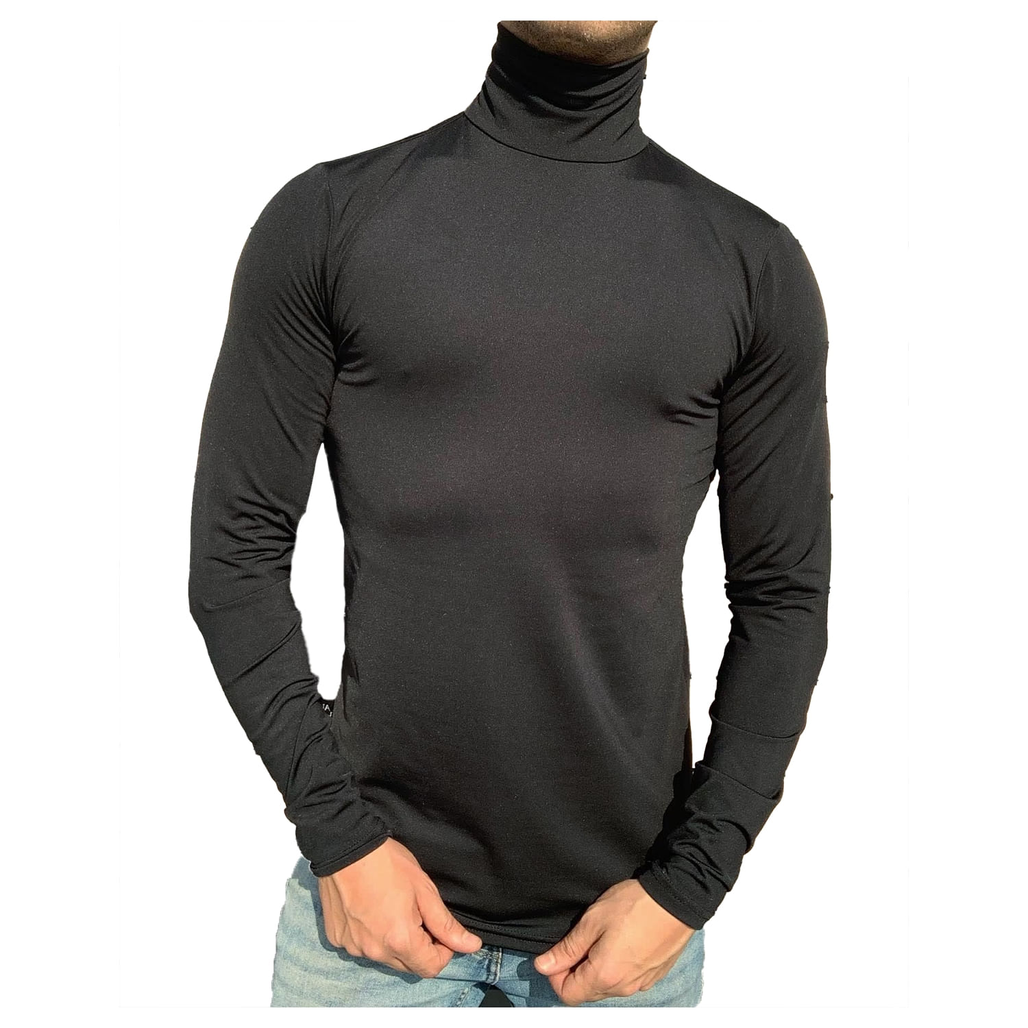 Beatle Black Com Lã Interna Para Homens