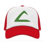 Cap Jockey Ash Red Mesh Com Alça Ajustável