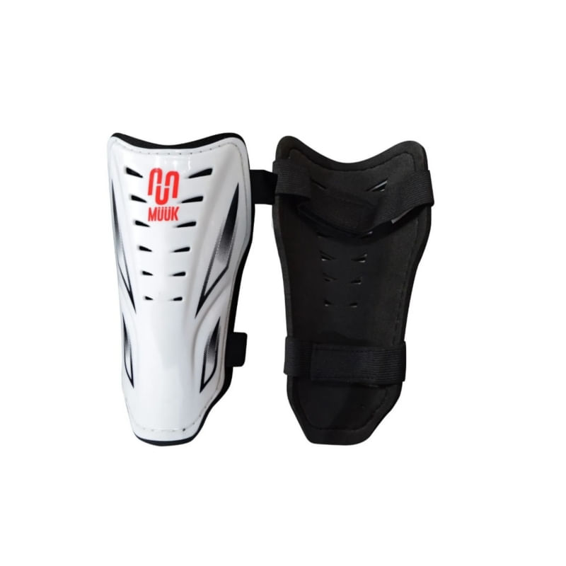 Shin Guards Muuk Sports Soccer Adult Boys T S Branco/verde