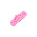 Molde De Silicone Para Decoração De Pastelaria Arabesca Flexível