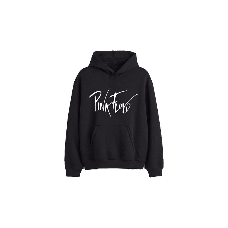 Moletom Pollon Pink Floyd Rock Black Cotton Para Homens