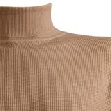 Suéter Masculino De Gola Alta Elástico Beatle Casual Outono-inverno