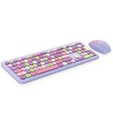 Kit Teclado E Mouse Sem Fio De Alta Qualidade Com Design Ergonômico