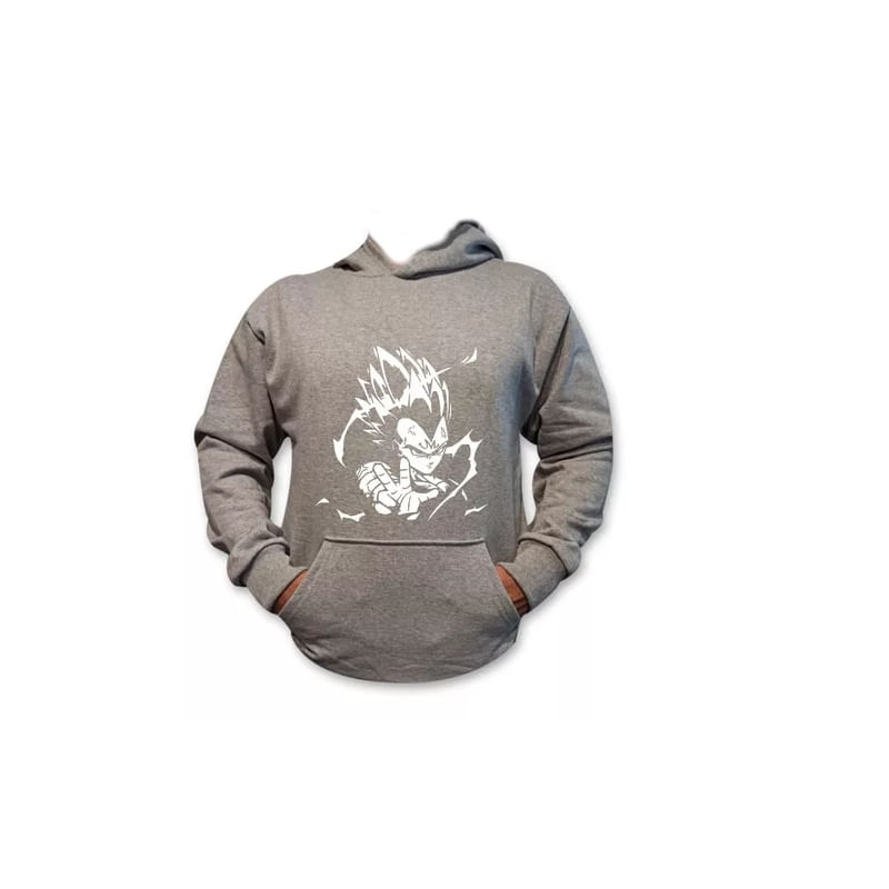 Camisola Pooleron Printed Vegeta Series Anime Romans Modas