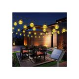 Esferas Led De Luz Solar Garland Para Jardim 5m/7m/10m